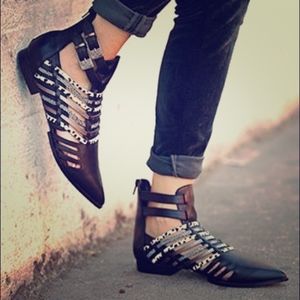 Women's "Jungle Fever" Leather Booties